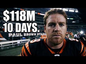 $118M for 10 Days. The Bengals Wasted Carson Palmer.