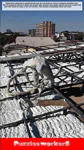 Insulating a Roof with Spray Foam! 👷 Amazing Roofing Transformation