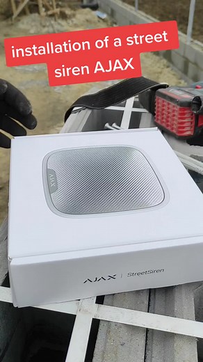 Installation of Street Siren AJAX in Rivne