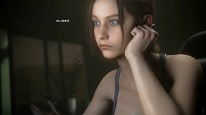 【生化危机/作者Pog Benis】克莱尔的3d同人作品