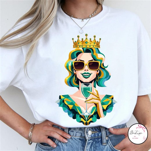 Queen PNG, Glam Woman Clipart, Crown Lady Design, Luxury Fashion Graphic, PNG, Sublimation PNG, Instant Download - Etsy