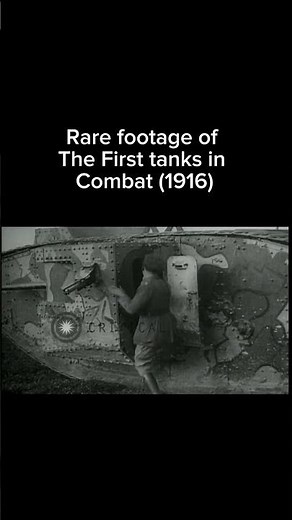 What was the first ever tank? #ww1 #tanks #history #ww2 #tankmuseum