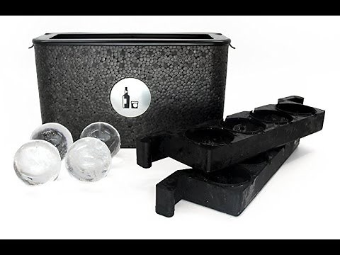 Unboxing & Review of the Wintersmiths Ice Chest Clear Sphere Maker | cocktail | artisanal
