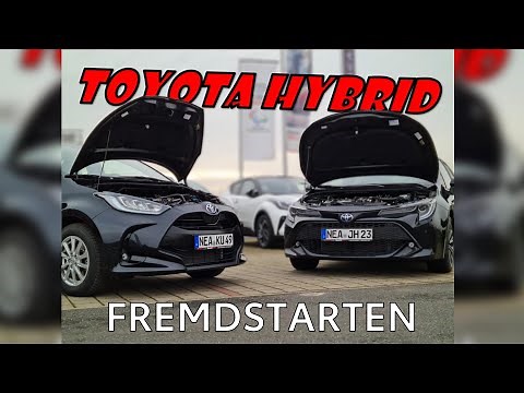 Toyota Hybrid Fremdstarten