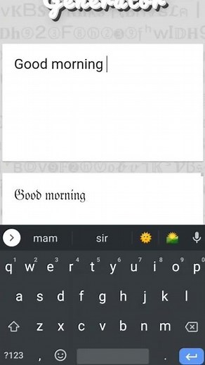 How to change word style with out any app 👇. https://lingojam.com/StylishTextGenerator
