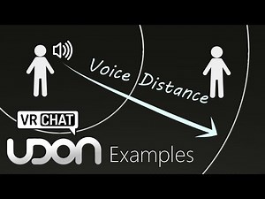 Change How Far a Player's Voice Travels - Udon Examples: Set All Players Max Audio Distance