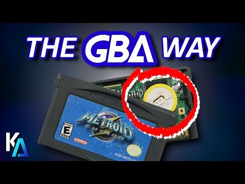 The RIGHT Way to Replace Gameboy Advance Cart Batteries