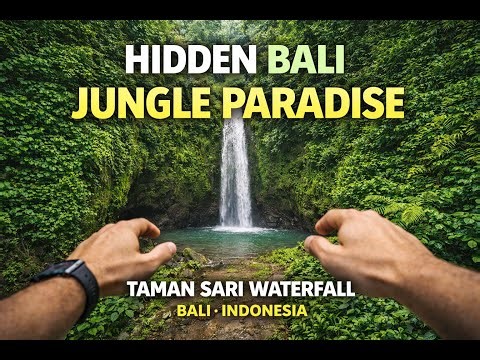 Taman Sari Waterfall Bali - Hidden Jungle Paradise You Didn’t Expect