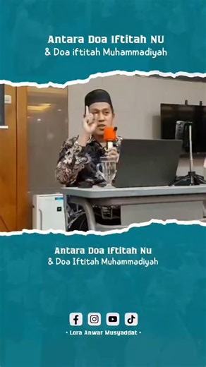 Lora Anwar Musyaddat on Instagram: "Doa Iftitan NU vs Muhammadiyah"