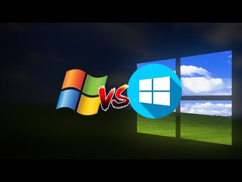 Windows XP vs Windows 10 error