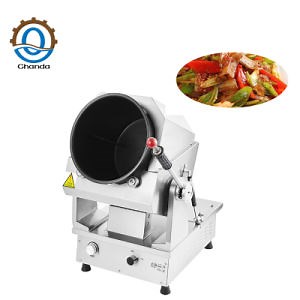 [Hot Item] Nut Frying Machine Automatic Stirring Cooker Robot Stir Fry Pan Wok