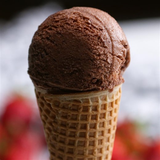 Vegan Aquafaba Chocolate Ice Cream | Tasty Vegetarian