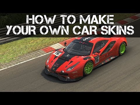 How to make Custom Liveries & Car Skins for iRacing