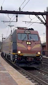 NJT 4636 PRR Heritage Unit Bombardier ALP-46A approaching Denville Station