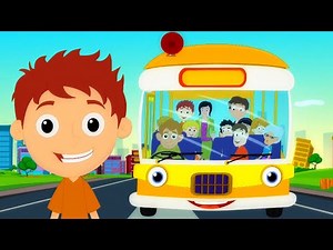 Räder auf dem Bus Kinderlieder Zum Mitsingen auf Deutsch