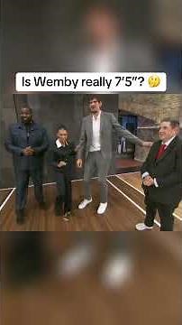 Boban Marjanović discusses how tall he thinks Wemby is 😳