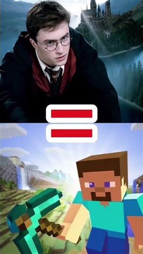 Crafty Potter 🧙‍♂️⛏️ | Harry Potter x Minecraft Mashup