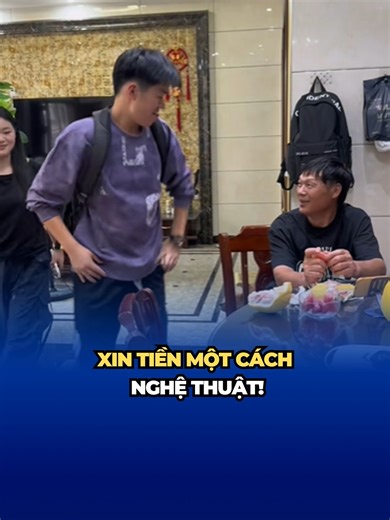 2.2M views · 31K reactions | Trưởng thành không có nghĩa là hết xin tiền, mà là biết xin tiền một cách nghệ thuật hơn! #tintuc #news #funnyvideos #VietnamRoadToMissCosmo #UniCorp #UniMedia #UniNetwork | Vietnam Road To Miss Cosmo | Facebook