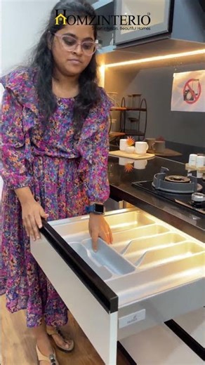 Focus on Functionality & Storage (The "Smart Kitchen" Angle) | #homzinterio