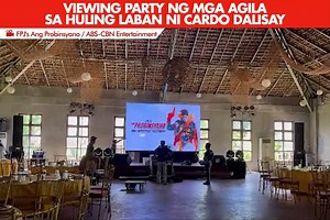 35K views · 1.7K reactions | Handa na ang venue sa gaganaping Live Viewing Party ng cast and crew ng #FPJsAngProbinsyanoTV5 sa Ilocos Norte para sa inaabangang Pambansang Pagtatapos ng istorya ni Cardo Dalisay. Mapapanood ang huling laban ni Cardo Dalisay at ng Task Force Agila ngayong gabi, 8 p.m. sa TV5. #IBAngSayaPagSamaSama For more videos, visit us at www.news5.com.ph. | News5 | Facebook