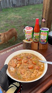Smoked Chicken & Sausage Gumbo!! Seasoned with Tony Chachere's | SouthernVibin