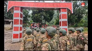 အခြေခံစစ်ပညာသင်တန်းအပတ်စဉ်(၁၇)သင်တန်းဆင်းပွဲမှတ်တမ်းပုံရိပ်တွေ ပြည်သူ့ကာကွယ်ရေး တပ်မတော်(မန္တလေး)ထုတ်ပြန် စက်တင်ဘာ ၂၆ ၊ ၂၀၂၅ ပြည်သူ့ကာကွယ်ရေးတပ်မတော် (မန္တလေး) ၊ အခြေခံစစ်ပညာသင်တန်း အပတ်စဉ်(၁၇) သင်တန်းဆင်းပွဲ မှတ်တမ်းပုံရိပ်တွေကို အမျိုးသားညီညွတ်ရေးအစိုးရ၊ ကာကွယ်ရေးဝန်ကြီးဌာန၊ စစ်ရုံးချုပ်၊ ပြည်သူ့ကာကွယ်ရေးတပ်မတော် (မန္တလေး)က ဒီနေ့ မနက်မှာ ထုတ်ပြန်ပါတယ်။ စစ်သင်တန်းကာလအတွင်း အခြေခံ စစ်ပညာဆိုင်ရာသင်ခန်းစာ၊ စစ်နည်းဗျူဟာ ရေးဆွဲခြင်းဆိုင်ရာ သင်ခန်းစာ၊ စစ်သည်တော်ကျင့်ဝတ်နဲ့ စည်းကမ်းဆိုင်ရာသင်ခန်းစာတွေ