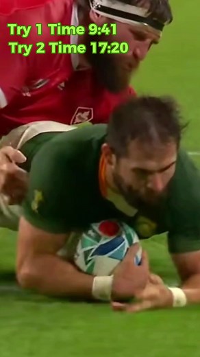 Fastest Hat-Trick in Rugby History! Watch Cobus Reinach Score Three Amazing Tries