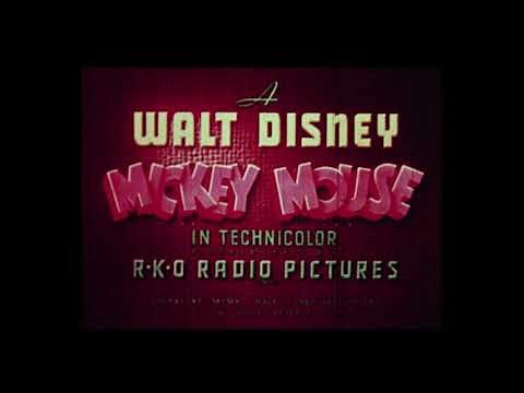 Mickey Mouse – Mr. Mouse Takes a Trip (1940) – original RKO titles