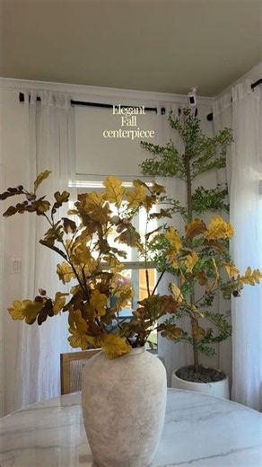 Elegant Fall Centerpiece | Simple & Elevated Fall Decorating