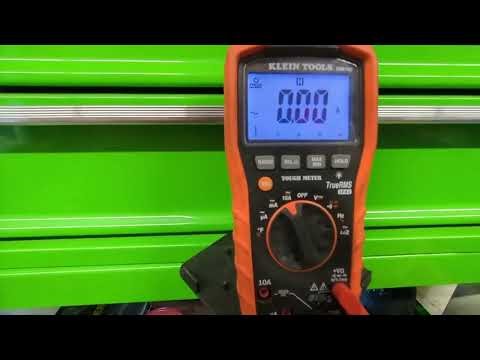 Klein Tools MM700 Multimeter, Electrical Tester is Auto Ranging, for AC DC, LoZ, Temp, Capacitance,