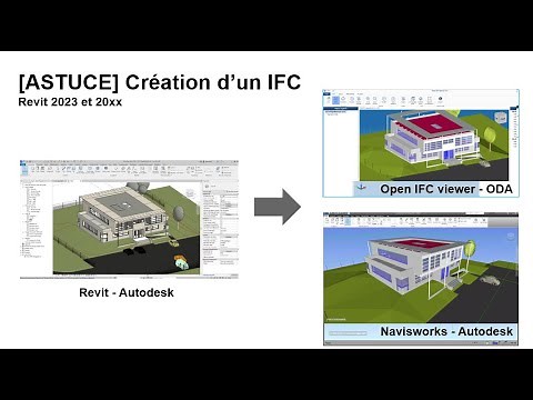 Astuce - Créer un fichier IFC avec Revit