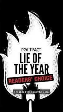 Announcing the PolitiFact 2025 Readers' Choice for Lie of the Year