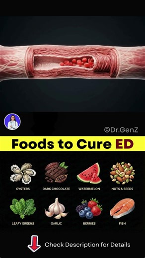 Best Foods to Cure Erectile Dysfunction (ED) Naturally | ED Cure
