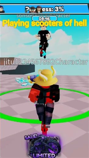 Playing Scooters of hell roblox || #roblox #growagarden
