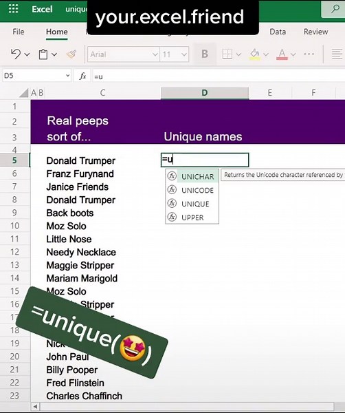 American Work Ethic vs Weekends: Excel Duplicates Challenge