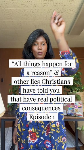 “Everything happen for a reason and other lies I loved” is an excellent book by Kate Bowler. #progressiveclergy #anglican