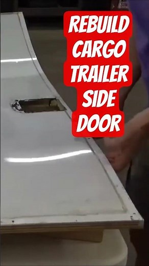 Fix Your Cargo Trailer Side Door FAST! 🛠️ #flgctc