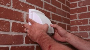 Everbilt Wide Mouth Dryer Vent Hood in White BPMH4WHD6