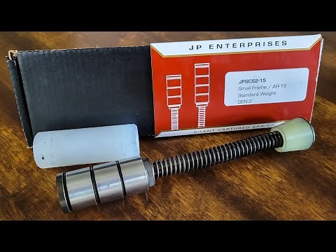 AR-15/AR-10 Silent Captured Springs