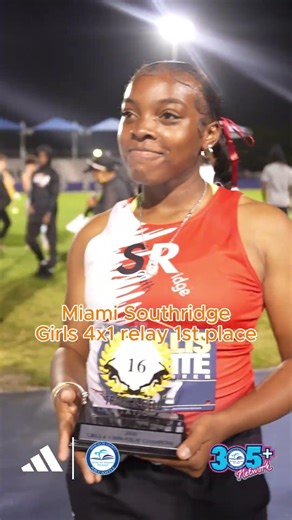 The Southridge girls 4x1 🏆