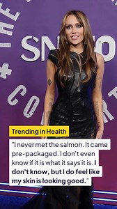 During a surprise performance in New York City, #MileyCyrus discussed her skincare routine, which included a surprising facial treatment. | Health