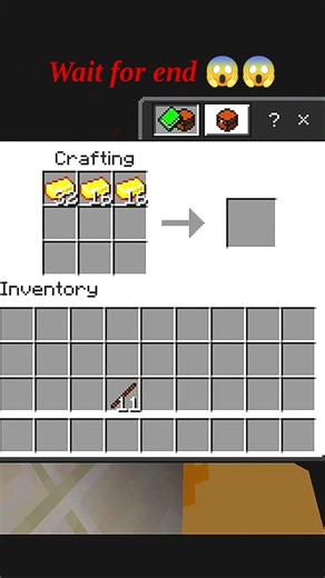 minecraft new video 😱 and new crafting #minecraft #shorts #video #trending #crafting #mcpe