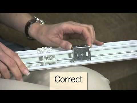 Installing Outside Mount Mini Blinds