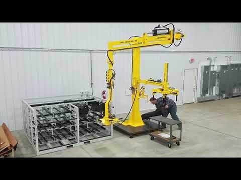 Dual Arm Pneumatic Manipulator Lifting System