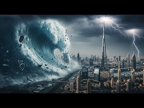 Tsunami Destroys Dubai: Burj Khalifa’s Final Moments (AI Cinematic)