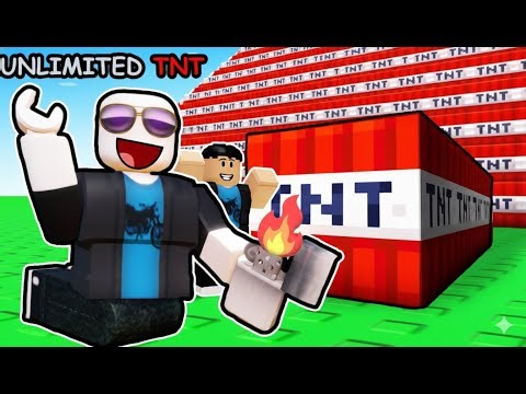EXPLODING 1,000,000 TNT in Roblox...