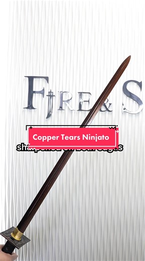 Copper Tears Ninjato: Unique Double-Edged Sword