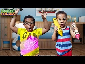 Magical Crayon Colors Goo Goo Gaga Pink!