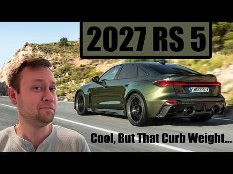 The 2027 Audi RS5 Keeps the Twin-Turbo V6 But Goes Plug-in Hybrid!