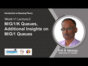 Lec 41: M/G/1/K Queues, Additional Insights on M/G/1 Queues